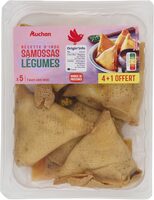 Recette d'indesamossas legumesx4 + 1 offert + 1 sauce