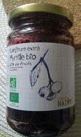 Confiture extra myrtille bio