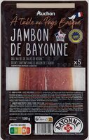 Jambon de bayonne