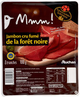 Jambon cru fumé de la forêt noire