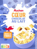 Coeur chocolat au lait
