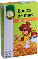Boules de maïs au miel