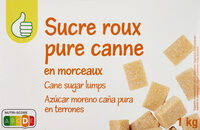 Sucre roux Pure canne Morceaux