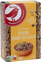 Epeautre, légumes secs, soja