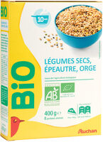 Légumes secs, épeautre, orge issus de l'agriculture biologiqueIT- BIO- 007Agriculture UE / non UE