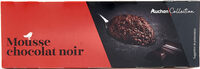 Mousse au chocolat noir aux oeufs