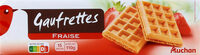 Gaufrettes fraise
