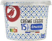 Crème légère épaisse15% Mat. Gr.