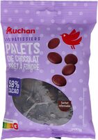 Palets au chocolat - prêt à fondre