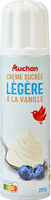 Crème SucréeLégèreA la vanille