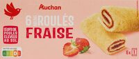 Mini roulés fraise