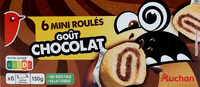 Mini roulés cacao noisettes