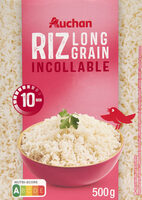 Riz long grain incollable 10 min