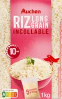 Riz long grain incollable 10 min