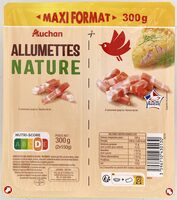 Allumettes nature