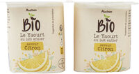 Yaourt saveur citrons au lait entier BIO