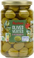 Olives vertes entières