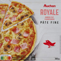 Pizza RoyaleJambon cuit, Champignons