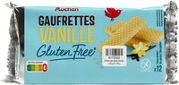 Gaufrettes vanille 125g sans gluten