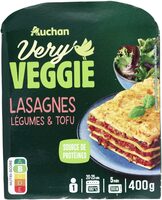Lasagnes aux légumes et au tofu // lasanha com legumes e tofu