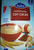 Baby multicereales con cacao