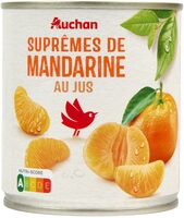 Suprêmes de mandarine au jus