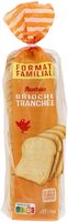 Brioche tranchée