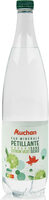 Eau minérale pétillante saveur citron vert