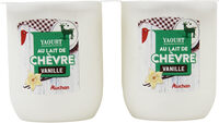 Yaourt au lait de chèvre vanille