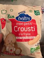 Mon petit crousti a la fraise