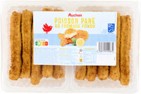 Poisson pané au fromage fondu