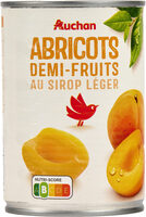 Abricots demi-fruits au sirop léger