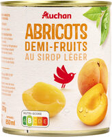Abricots demi-fruits au sirop léger
