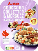 Couscous boulettes