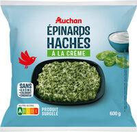 Epinards hachés à la crème