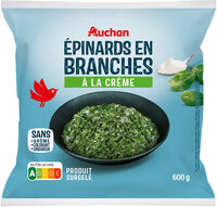 Epinards branches à la crème