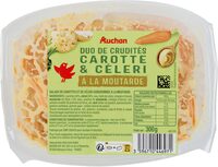 DUO DE CRUDITES CAROTTE et CELERI A LA MOUTARDE