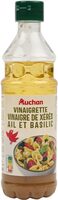 Vinaigrette vinaigre de xeres ail et basilic