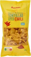 Tortillas chips saveur chili