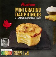 Mini gratin dauphinois à la crème fraîche et au comté