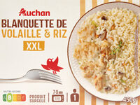 Blanquette de volaille et riz