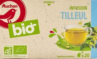 AUCHAN BIO Infusion Tilleul