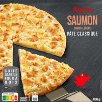 Pizza saumoncrème légère