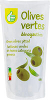 Olives vertes dénoyautées