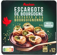 Escargots de bourgogne prepares a la bourguignonne