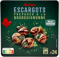 24 escargots prepares a la bourguignonne