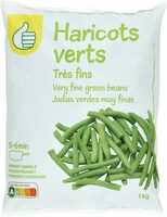 Haricots verts très fins