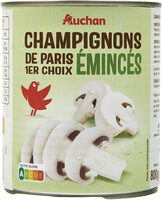 Champignons de Paris émincés 1er choix
