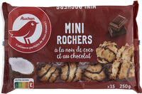 Mini Rochers à la noix de coco et au chocolat