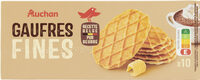 Gaufres fines
